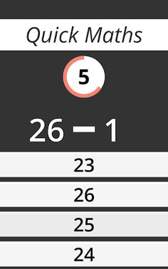 Casual Quick Maths - Screenshot 2