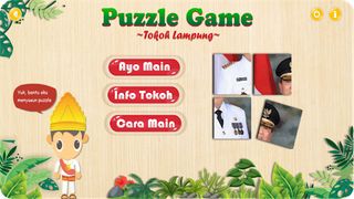 Game Puzzle Tokoh Lampung - Screenshot 2