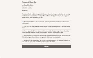 Choice of Kung Fu - Screenshot 1