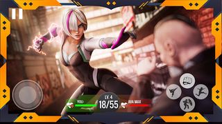 Super Girl Spider Fighter 3d - Screenshot 1