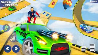 Superhero Car Shooting Games - Screenshot 1
