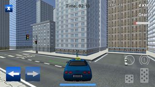 Taxi City Simulator 3D Sport C - Screenshot 3