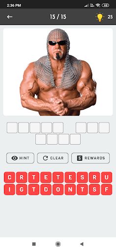 WWE Quiz Game - Screenshot 2