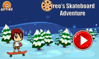 Oreo's Skateboard Adventure - Screenshot 1