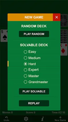 Solitaire Klondike - Screenshot 2