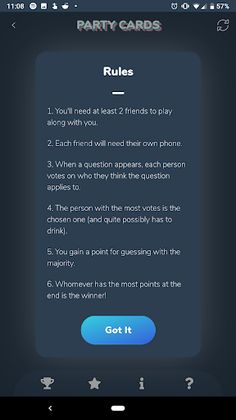 Party Cards - Screenshot 2