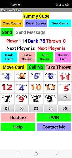 Rummy Cube - Screenshot 1
