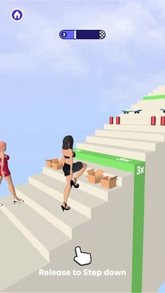 Slippery Stairs - Screenshot 1
