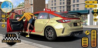 Van Games Dubai Taxi Car Games - Screenshot 1