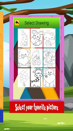 Kawaii Coloring Book - Screenshot 4