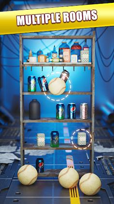 Knock Down Cans - Ball Hit - Screenshot 4