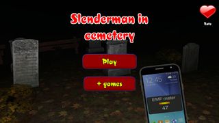 Slenderman terror's cemetery - Screenshot 1