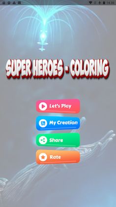 Superhero Coloring Game - Screenshot 4