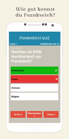 Das große Frankreich Quiz - Screenshot 1
