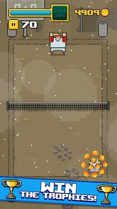 Timber Tennis - Screenshot 1