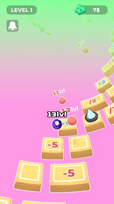 Level Up Bounce - Screenshot 3