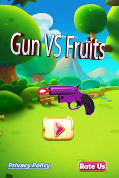 Gun VS Fruits - Shoot the Frui - Screenshot 1