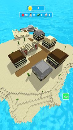 Island Craft 3D: City Build - Screenshot 2