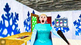 Frozen Granny Ice Queen Scary - Screenshot 2