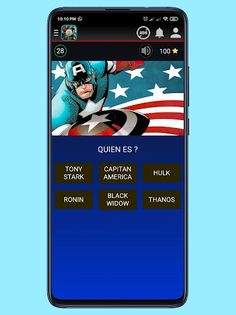 QUIZ DE SUPERHEROES - Screenshot 1