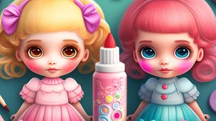 Cute Dolls: Dressup Game - Screenshot 3