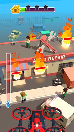 Drone Firefighter - Screenshot 2