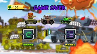 Tanks attack the enemy Cartoon - Screenshot 3