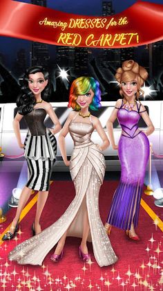Dress up Game: Dolly Oscars - Screenshot 1