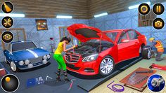 Gas Station Car Mechanic Sim - Screenshot 2