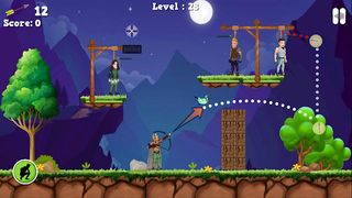Rope Archery Rescue Hero - Screenshot 1