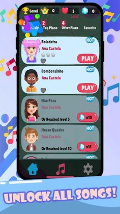 Ana Castela Music Piano Tiles - Screenshot 4