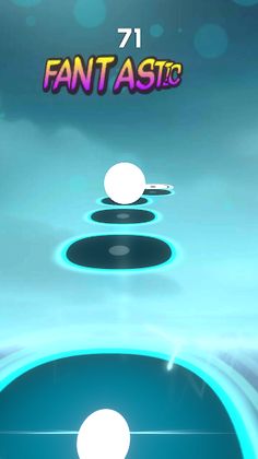 Windy Ball Jump on Cloudy Sky - Screenshot 2