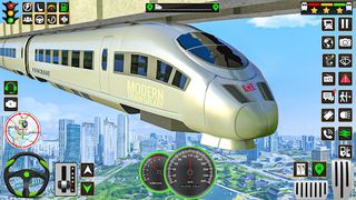 Modern Train Driver Train Game - Screenshot 1