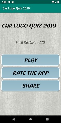 Car Logo Quiz 2019 - Screenshot 1