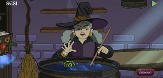 A Bruxa e o Caldeirão - Screenshot 1