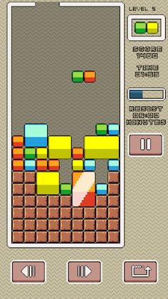 Crock - Falling blocks puzzle - Screenshot 1