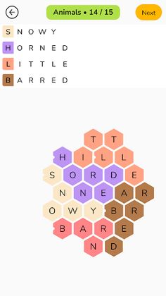 Honeycomb: Word Puzzle - Screenshot 3