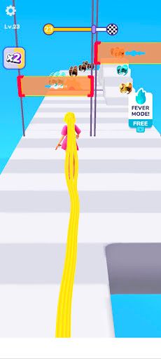 Hair Challenge Runner Run Rush - Screenshot 2