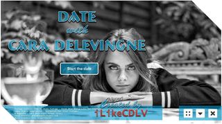 Date with Cara Delevingne - Screenshot 1