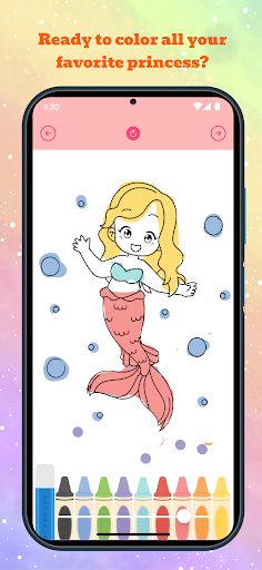 Coloring Pages: Princess - Screenshot 4