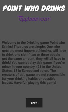 Drinking Game | Point who drin - Screenshot 2