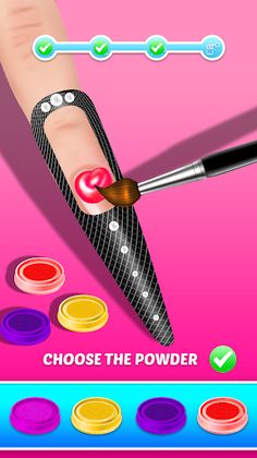 Girls Acrylic Nails Salon Game - Screenshot 3