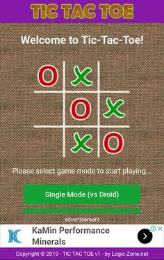 Tic Tac Toe - Screenshot 1