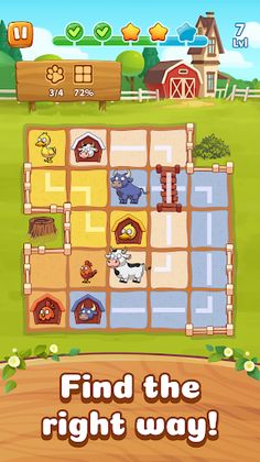 Farm & Aliens: Connect Puzzle - Screenshot 2