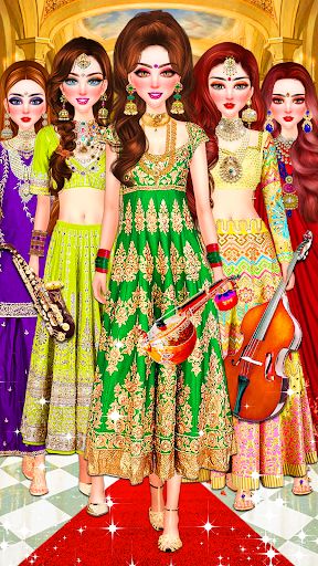 Indian Game Makeup & Dress up - Screenshot 1