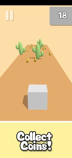 Cube Swipe 3D - Desert Theme - Screenshot 2