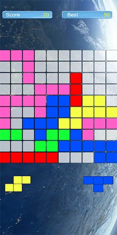 block puzzle - space - Screenshot 4