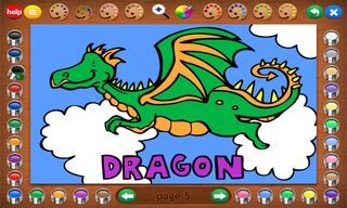 Coloring Book 29: Mythical Cre - Screenshot 1