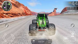 Monster Truck Stunt Truck Game - Screenshot 2