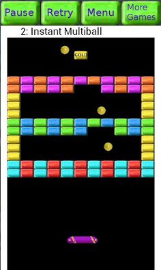 Bust out the Gold Bricks pro - Screenshot 2